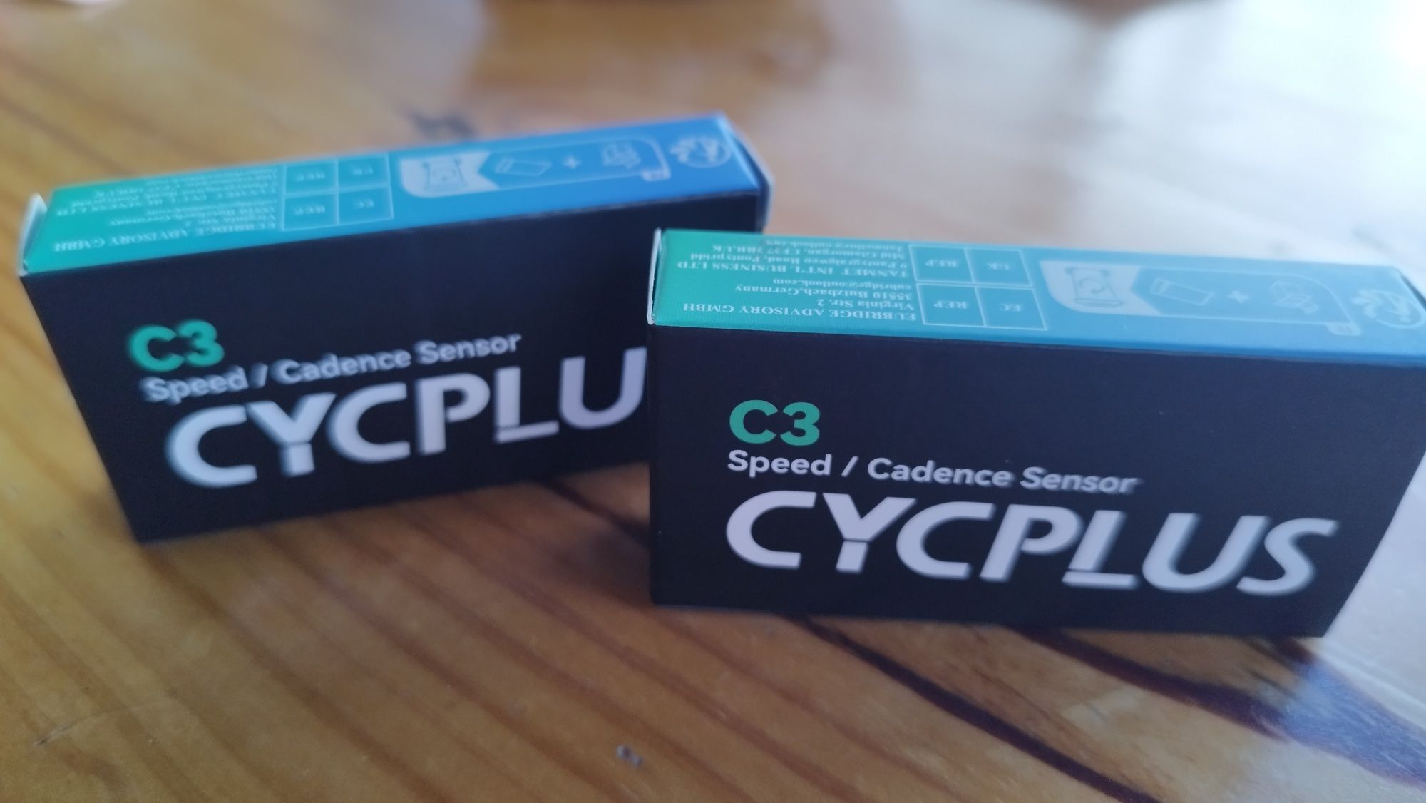 Cycplus C3 - sensor de velocidade e cadência com conexão Bluetooth v5