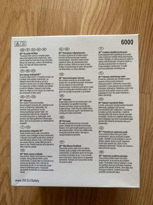 Półmaska przeciwpyłowa 3M 6000