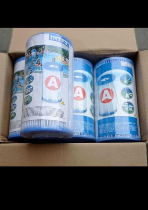 Sprzedam 4 filtry INTEX typ A, za 30 zł