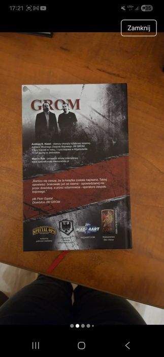 Trzynaście moich lat w JW Grom. Andrzej Kisiel i Marcin Rak