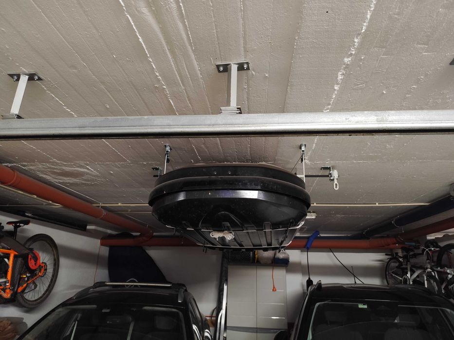 porta-bagagens de tejadilho (300€) + acessório multilift (75€)