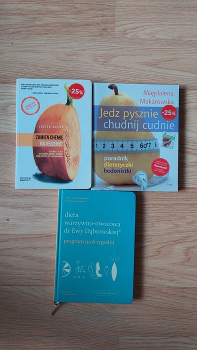 Zmień chemię na jedzenie i Jedz pysznie, chudnij cudnie