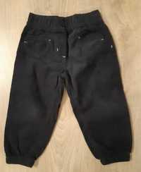 Nowe spodnie sztruksowe ciemny granat, Lupilu, r.86