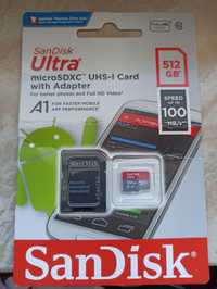 SanDisk ultra 512GB A1 micro SDXC