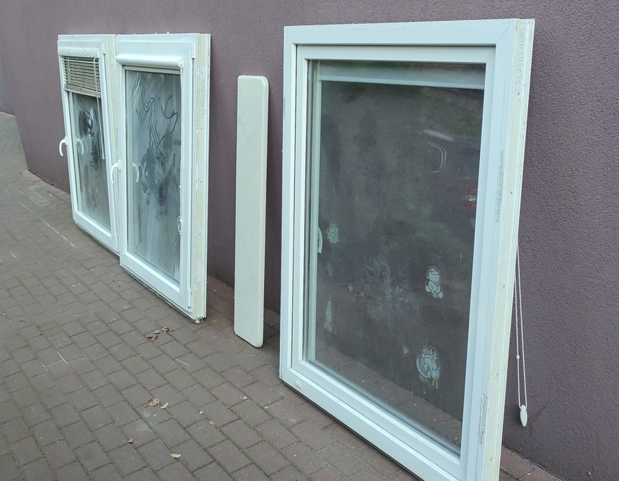 Okna PCV dobry stan