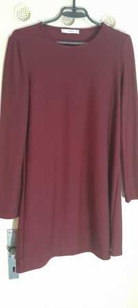 Сукня класична розміру xs кольору бордо