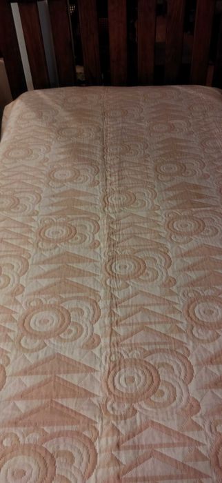 Colcha Acolchoada para Cama Individual