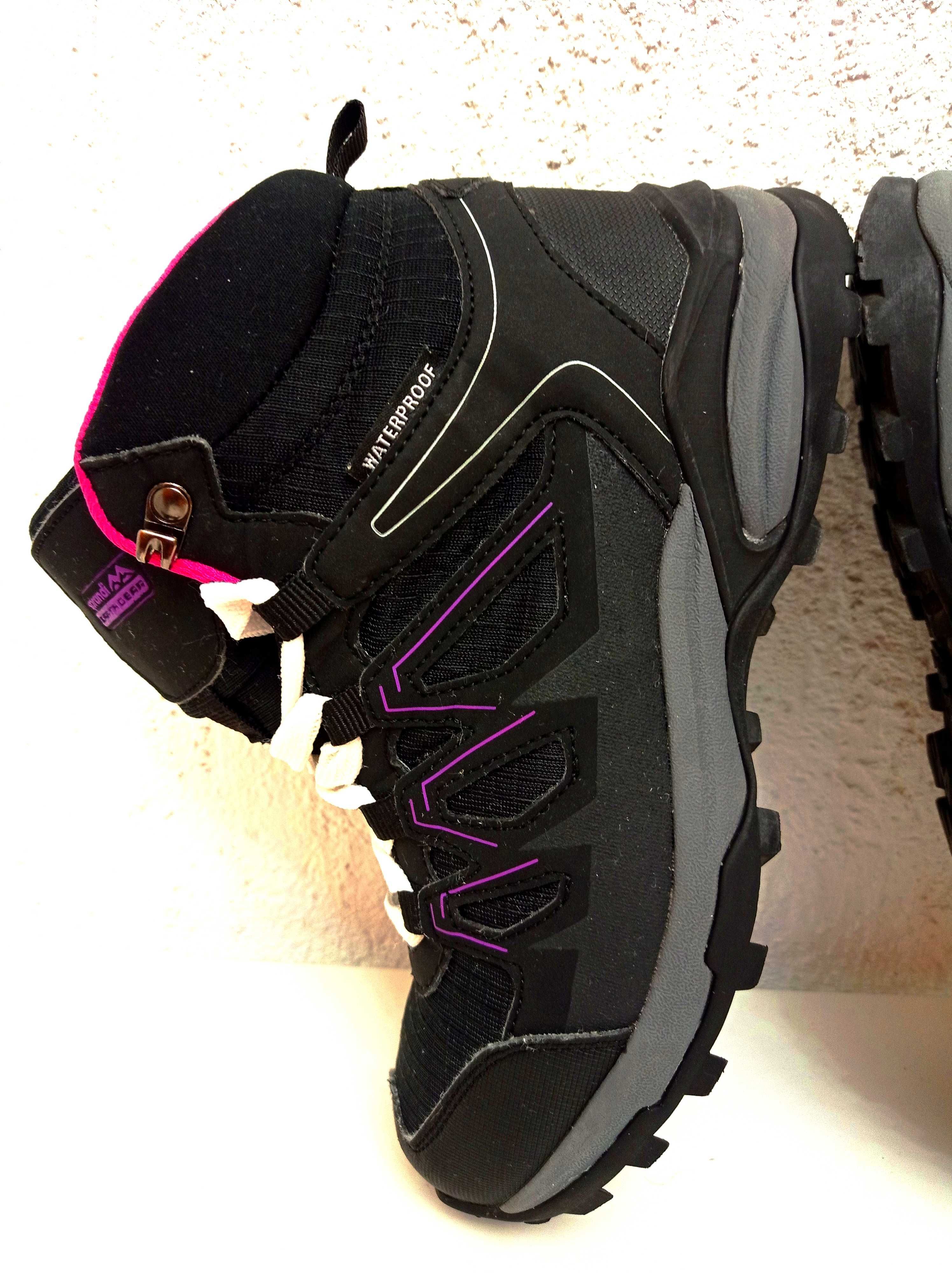 SPRANDI buty 36 damskie Trekking Outdoor Trapery Sneakersy Śniegowce