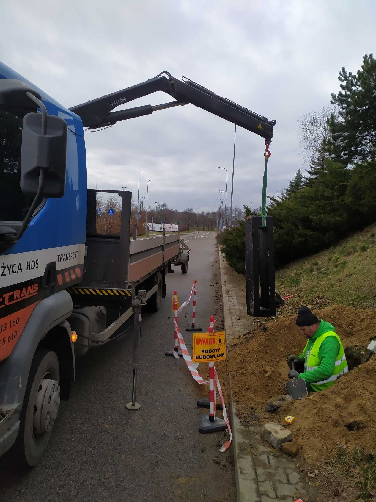 Transport dłużyca przewóz autoholowanie hds najtaniej