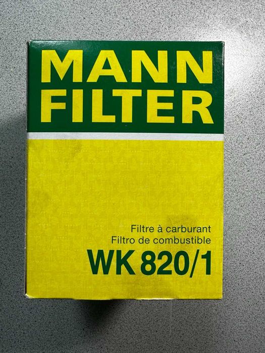 Оригінальний паливний фільтр MANN WK820/1