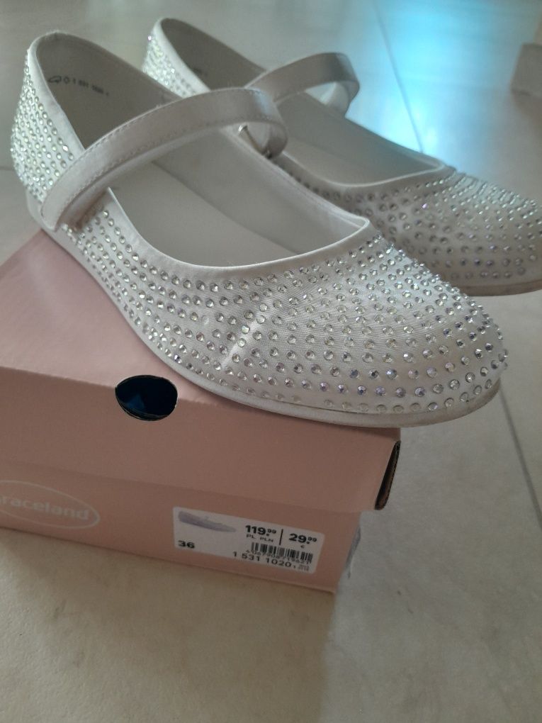 Buty komunijne dziewczęce