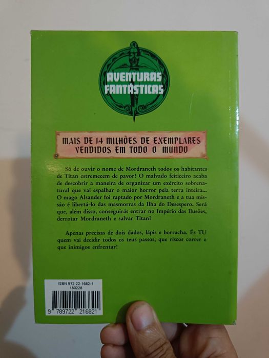 Livro Aventuras Fantásticas nº28 O LADRÃO DE ESPIRITOS