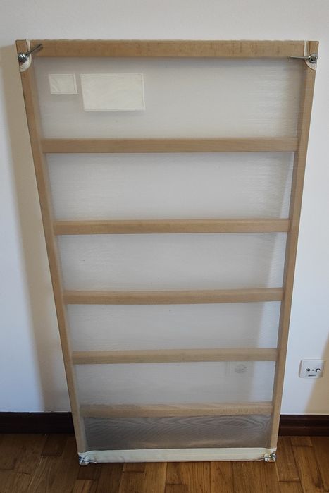 Berço + colchão 
Berço, branco, 60x120 cm