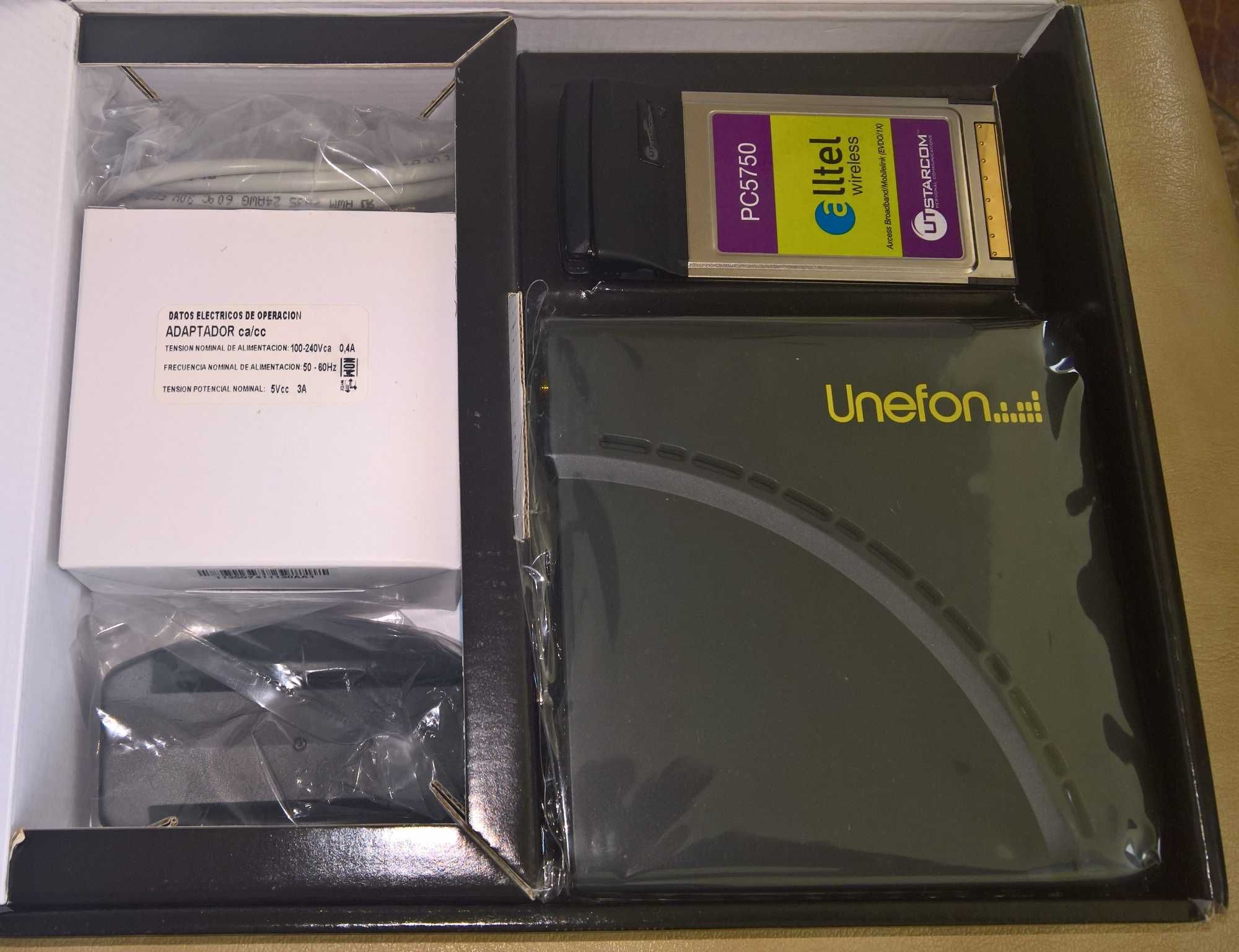 UNEFON MX-001 USB+PCMCAI (WiFi Router USB for 4G/3G modem) NEW in BOX