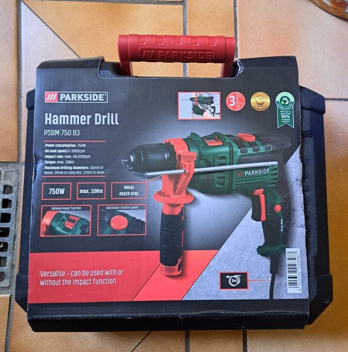 Wiertarka udarowa 750W - NOWA