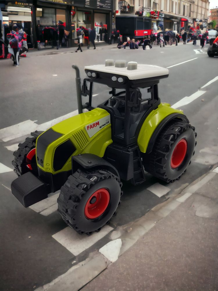 Zestaw Farmera Ciągnik Traktor Maszyny Rolnicze