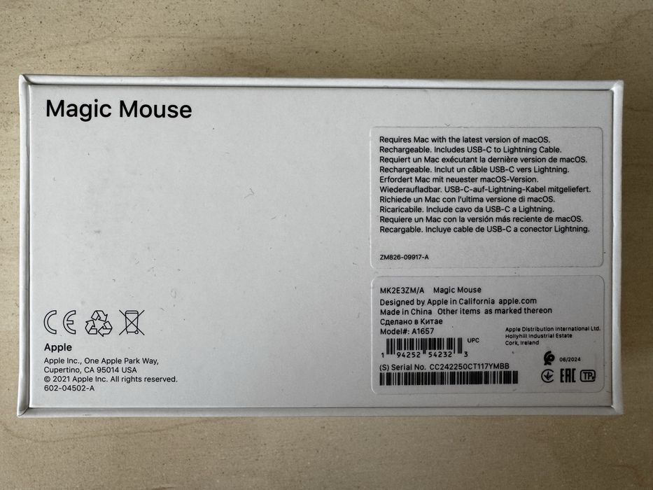 Mysz Apple Magic Mouse 2 A1657