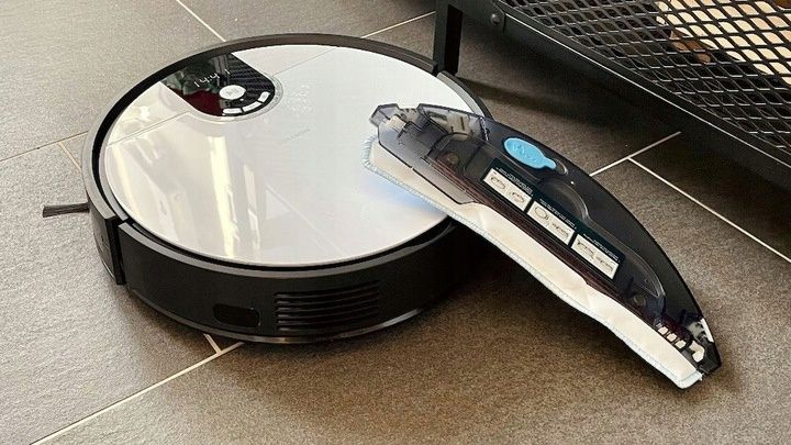 Robot sprzątający mopujacy WiFi Aplikacja Skanowanie Domu + Akcesoria