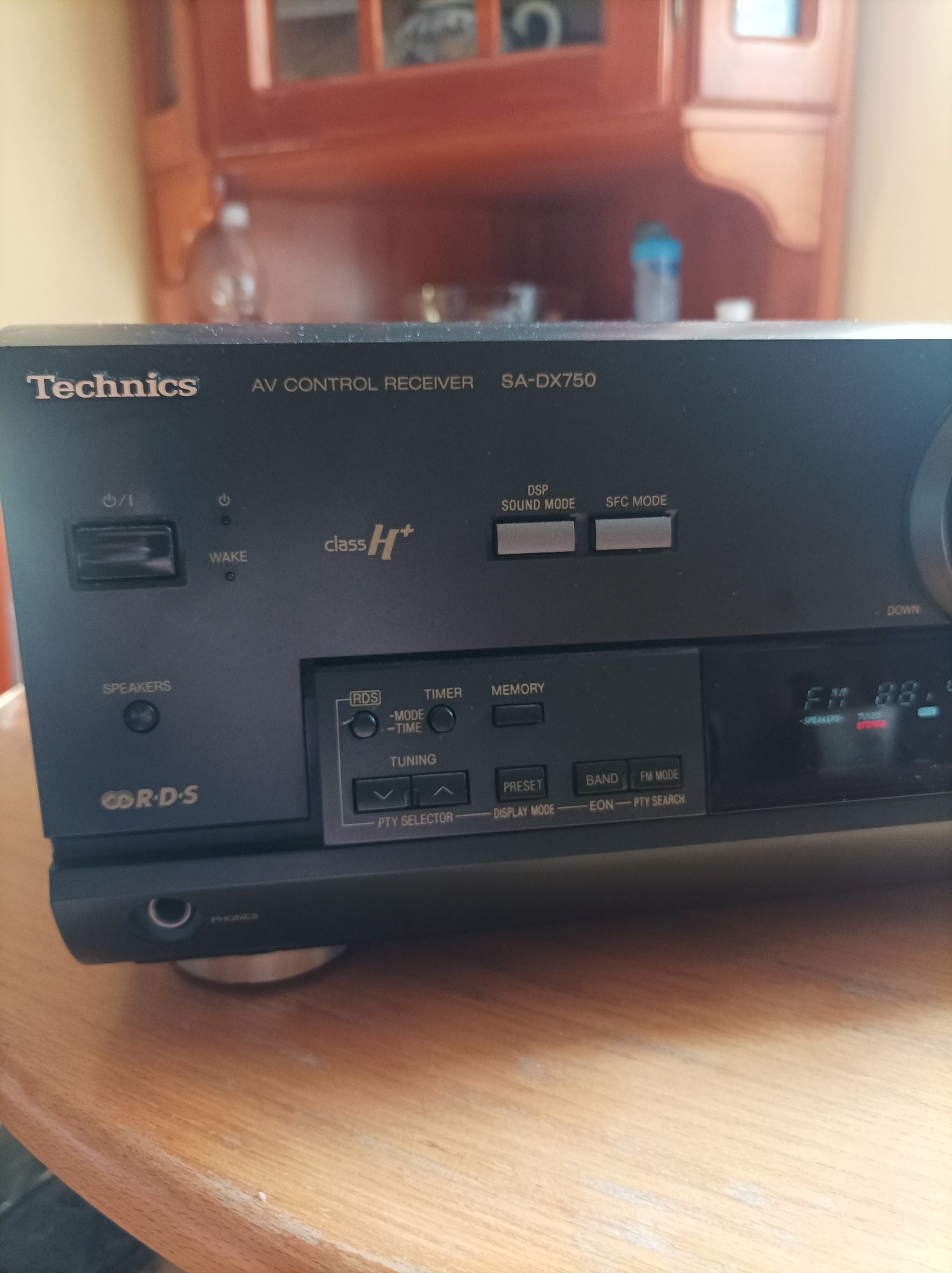 Amplituner Technics SA-DX750 plus pilot orginalny