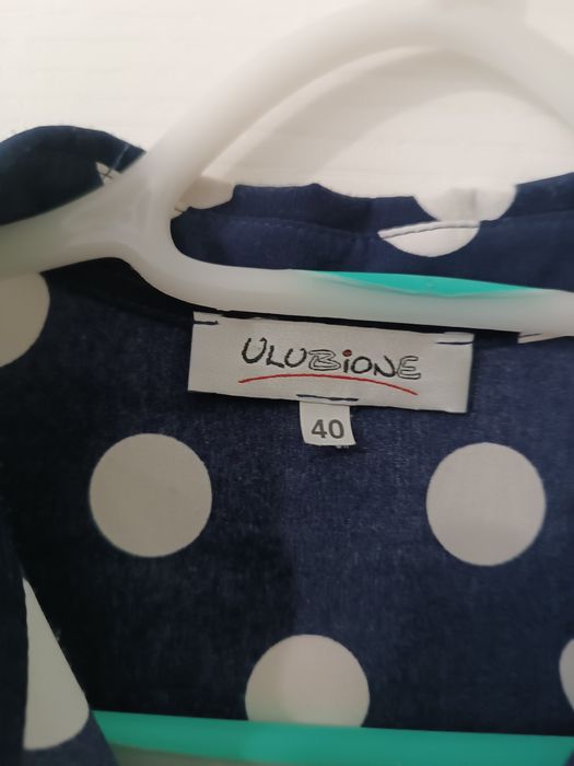 Granatowa koszula rozm L