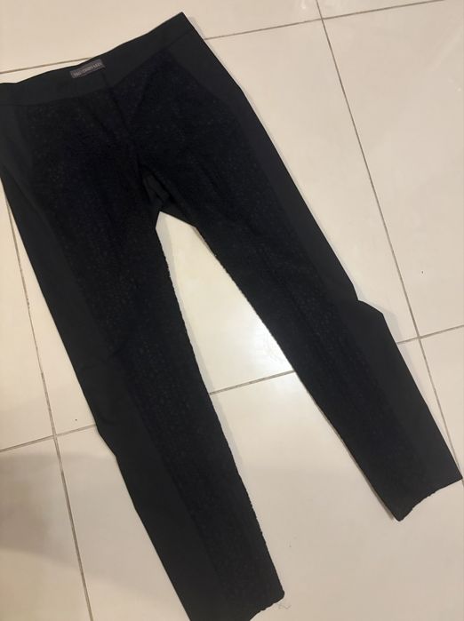 Oryginlane, nowe spodnie koronkowe Trussardi 36 okazja