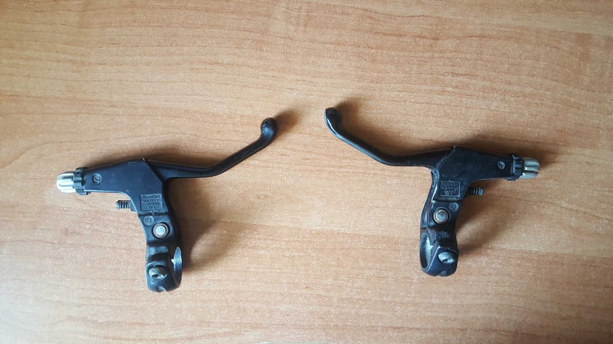 klamki hamulcowe v-brake shimano deore aluminiowe alu
