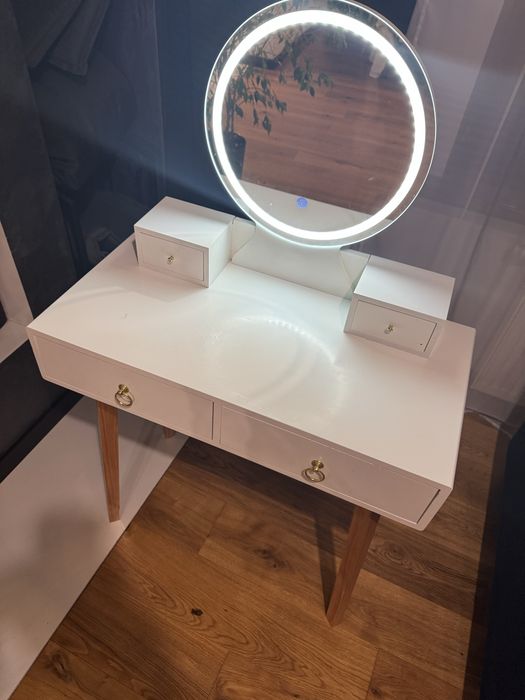 Toaletka 80x40, podswietlane lustro