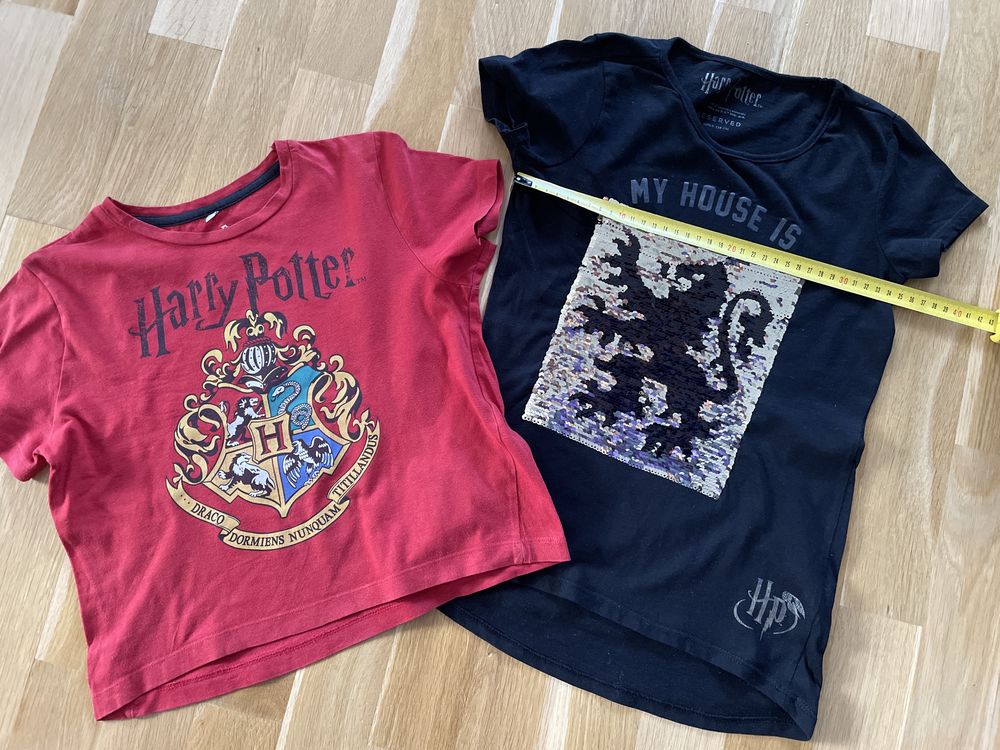 T-shirt Harry Potter RESERVED z cekinami 134 drugi gratis