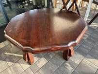 Stolik kawowy debowy stol dab retro antyk vintage