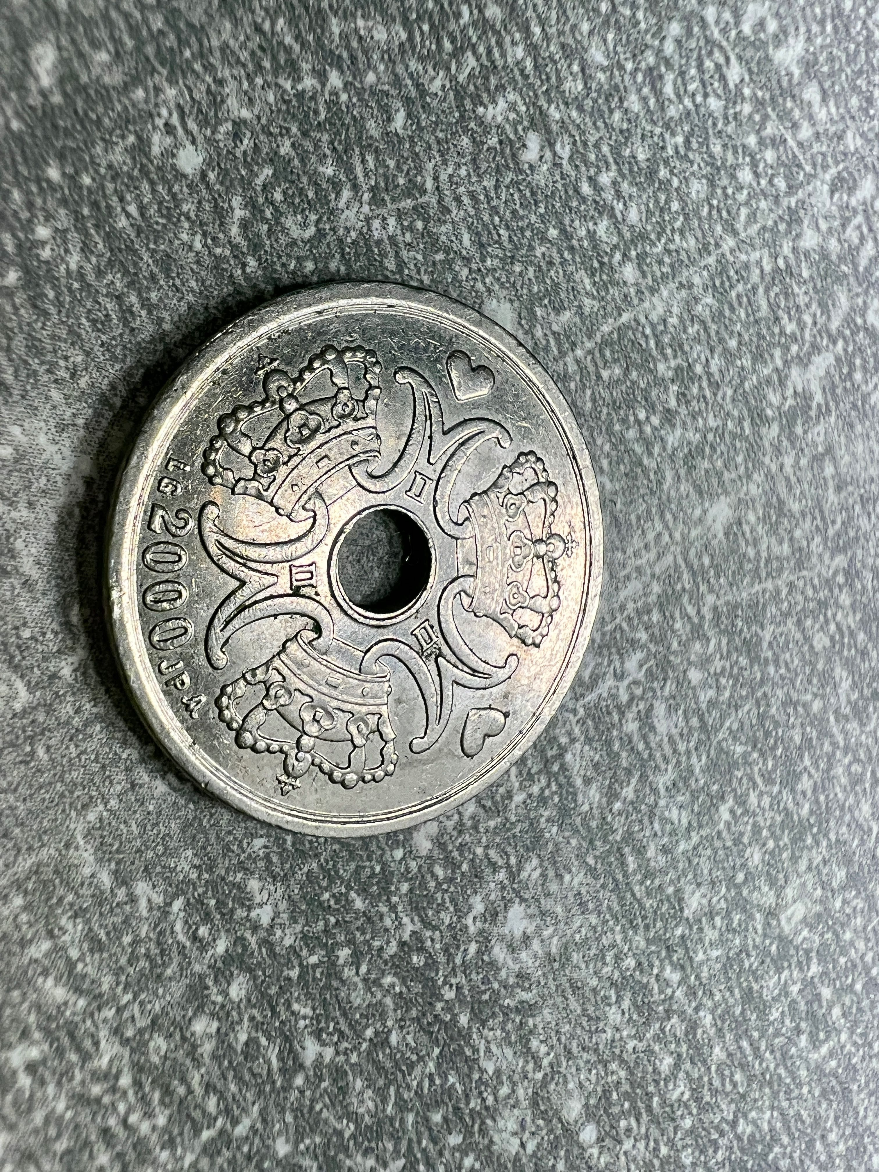 Moneta 2 kroner / 2 korony - Danmark / Dania - 2000 r.