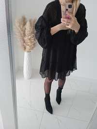Czarna sukienka pull&bear s
