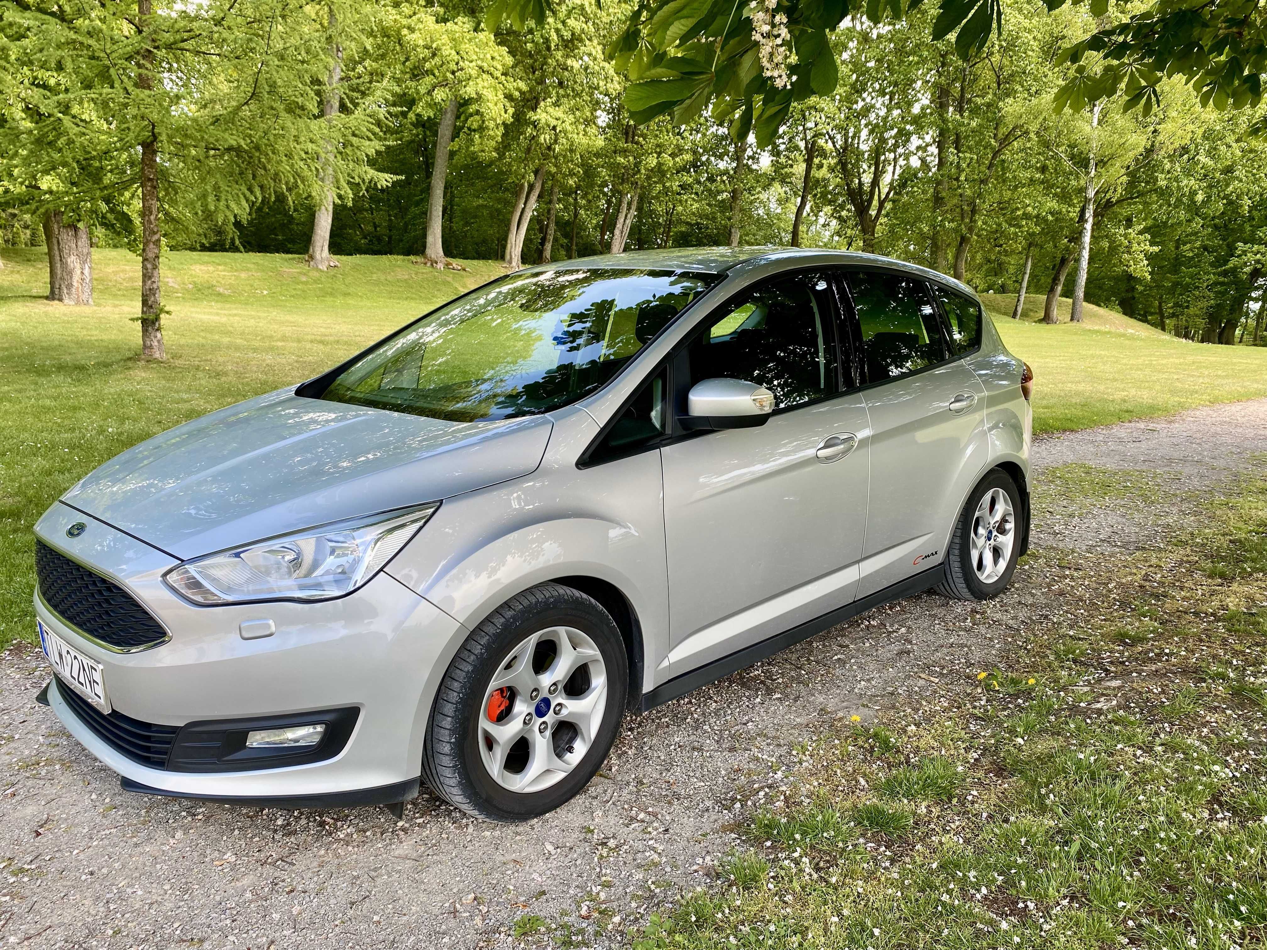 Ford C-Max 1.5 TDCi 120KM • Zadbany • Garażowany • Hak • 2 kompl. kół
