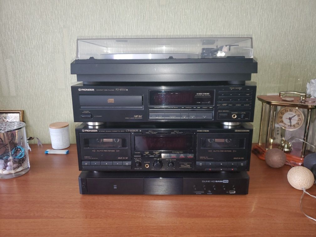 Касетна дека Pioner CT-w550r Stereo Double Cassete Deck