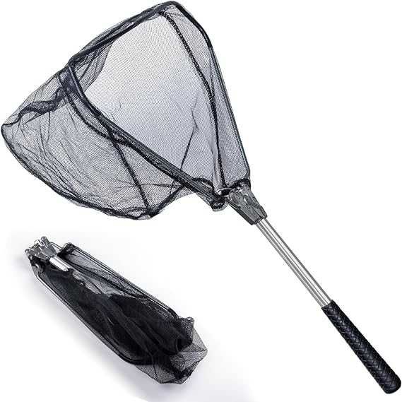 Teleskopowy podbierak siatka rybacka 55cm
