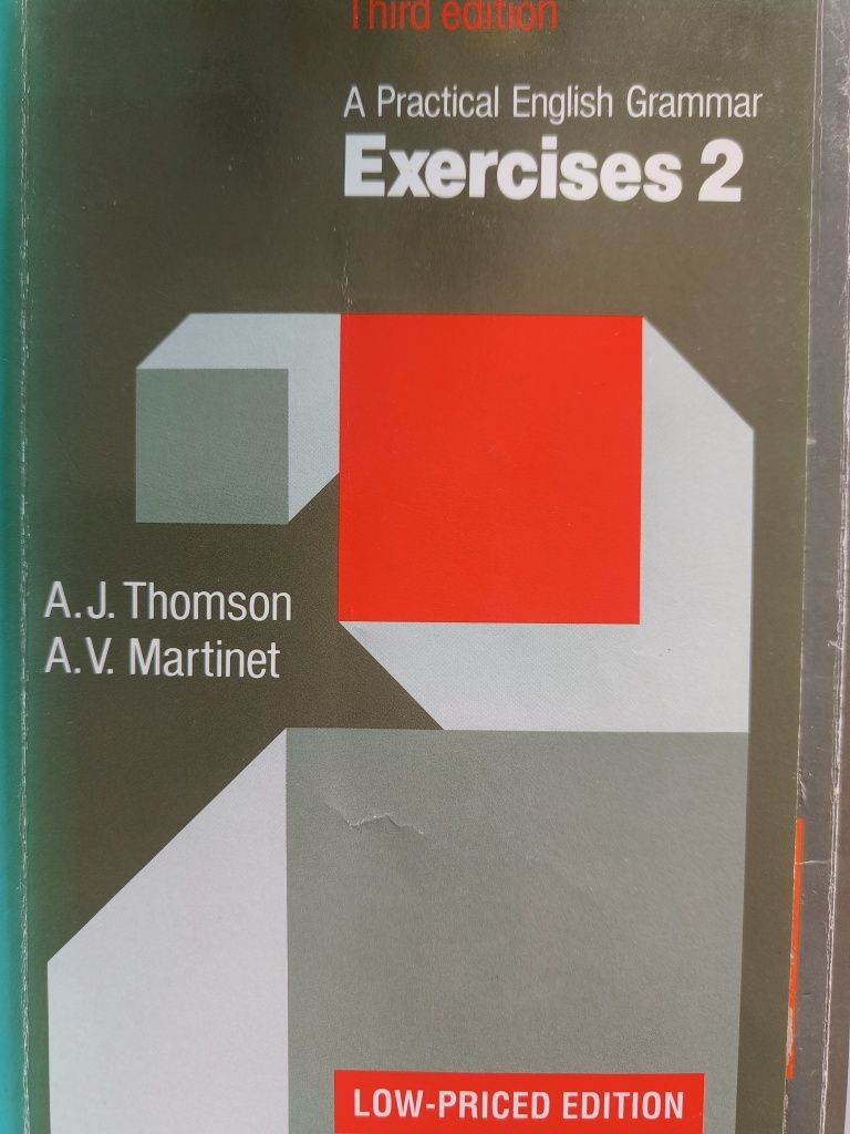 A Practical English Grammar, A. J. Thomson, A. V. Martinet, 3 książki