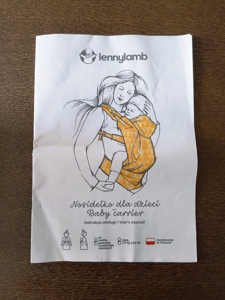Nosidełko ergonomiczne Lenylamb