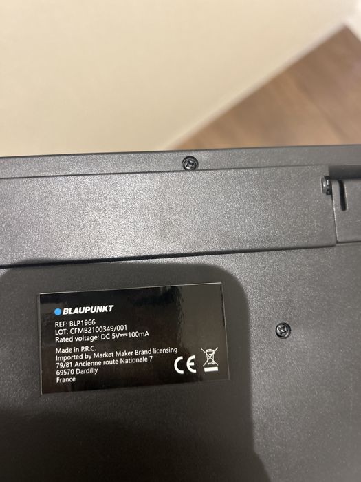 Teclado e rato gamer da blau punkt