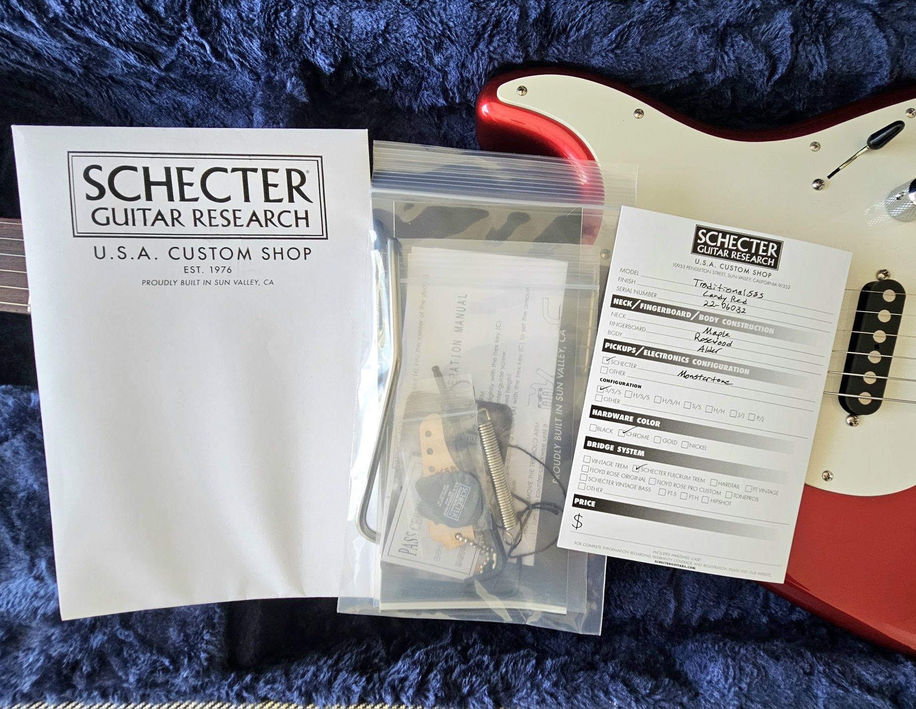 Schecter USA Custom Shop