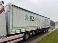 Schmitz Cargobull Firanka 2x os podnoszona  Stan bdb / ocynk