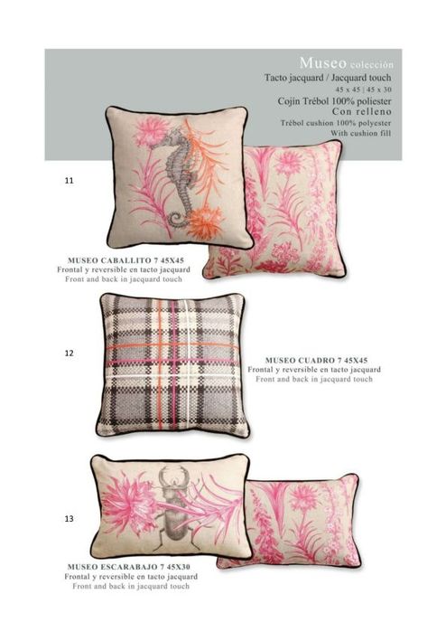 Almofadas decorativas