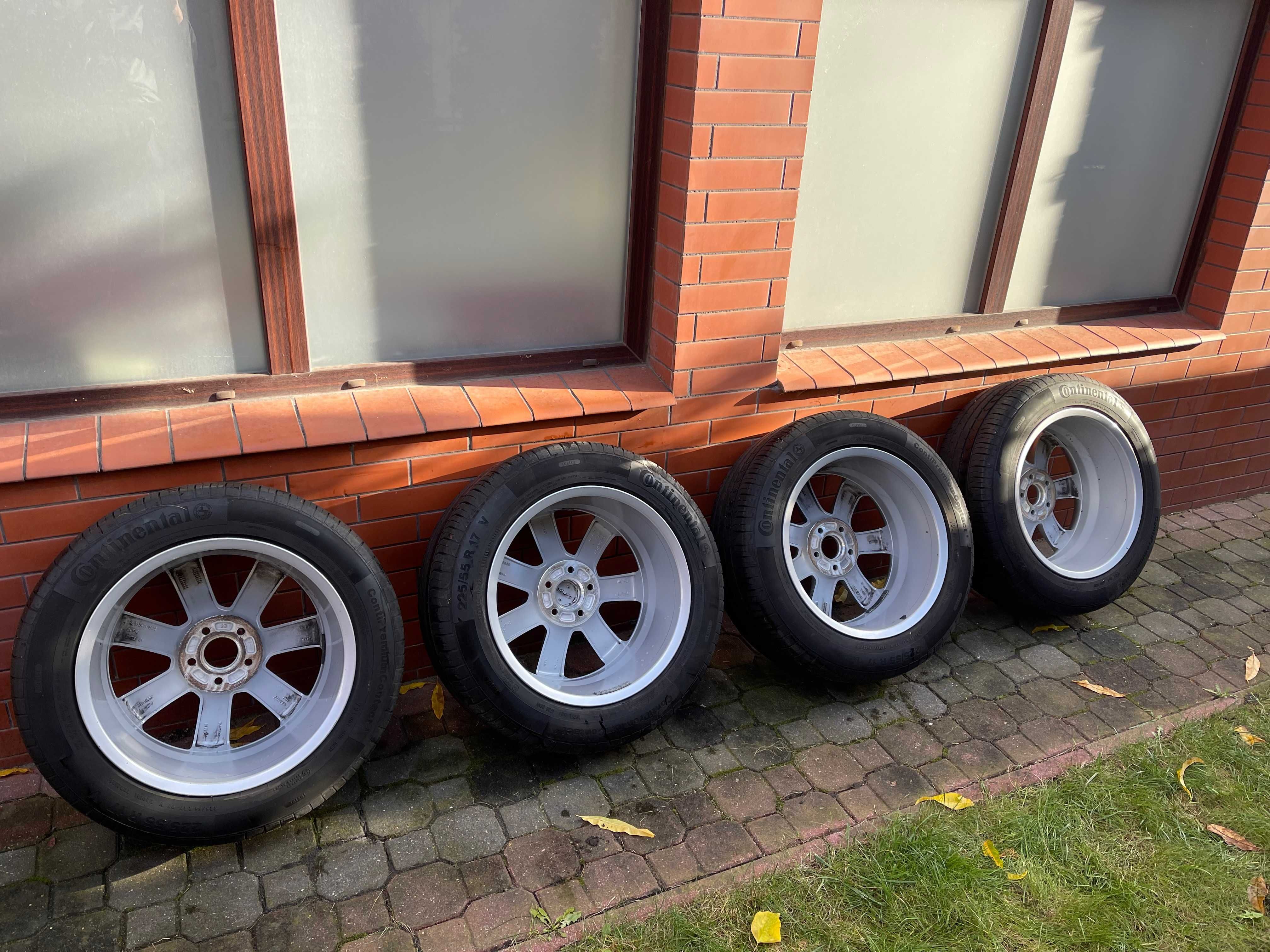 4 felgi Volvo V90 i opony letnie Continental 225/55 R17