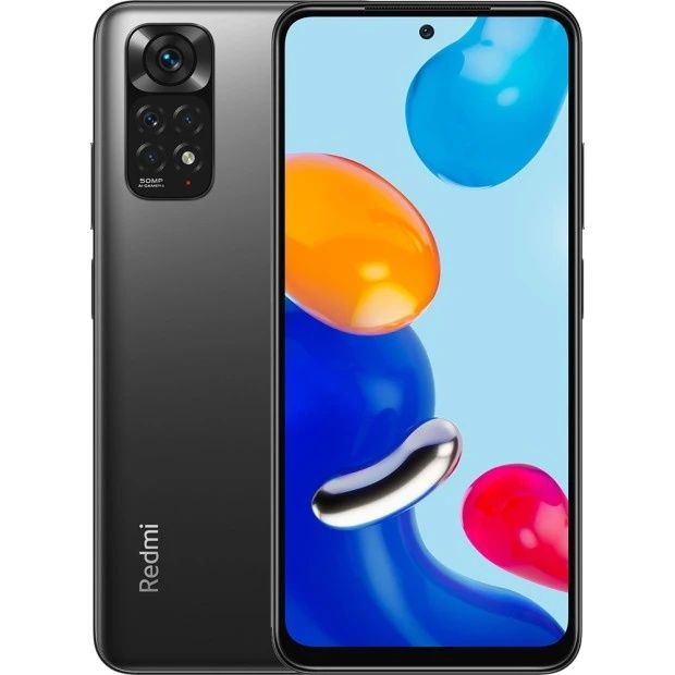 Мобильный телефон Xiaomi Redmi Note 11 4/64gb NFC (Grade A) (Graphite