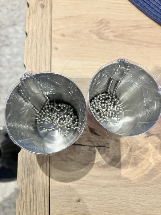 Zestaw kieliszków metalowych „Cheers” różowe 40 ml – 4 szt.