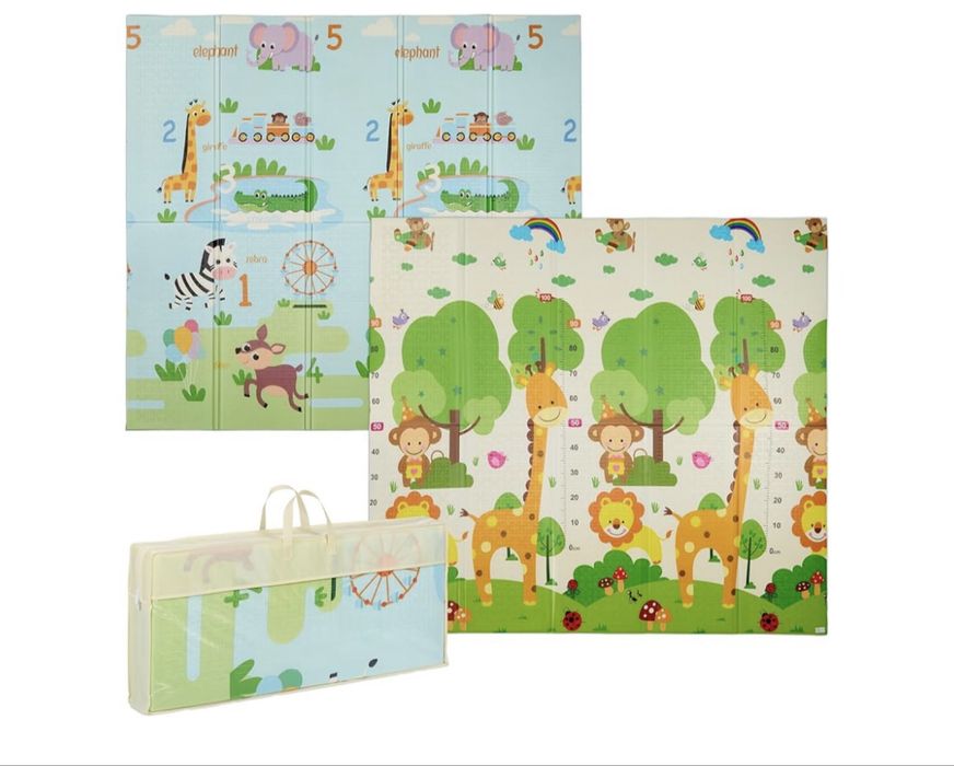 Składana mata dziecięca, nie zawiera substancji szkodliwych, 200 x 180