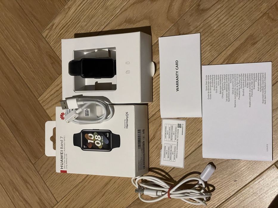 Opaska/zegarek/smartwatch Huawei SmartBand 7; stan bdb; kompletny