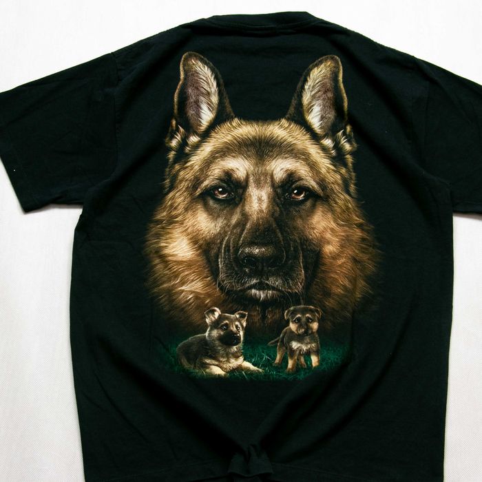 Rock Chang Owczarek Pies t-shirt doubleprint L