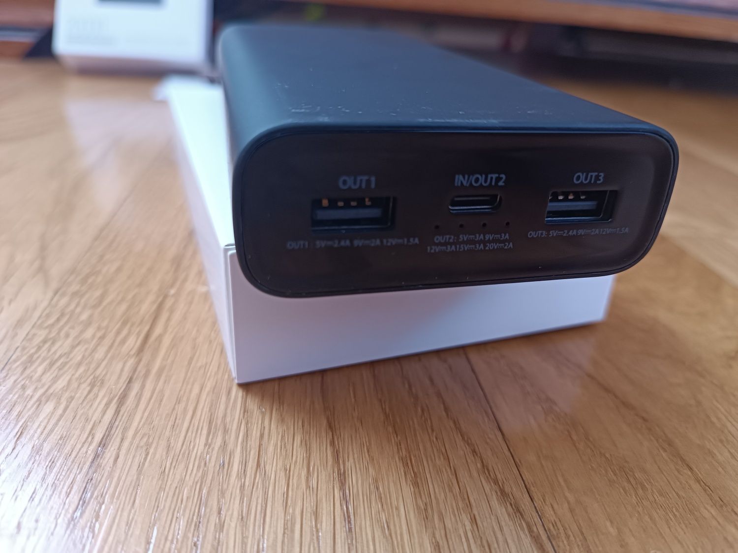 Xiaomi Mi Power Bank 3 20000 mAh Mijia USB-C 45W PLM07ZM Black