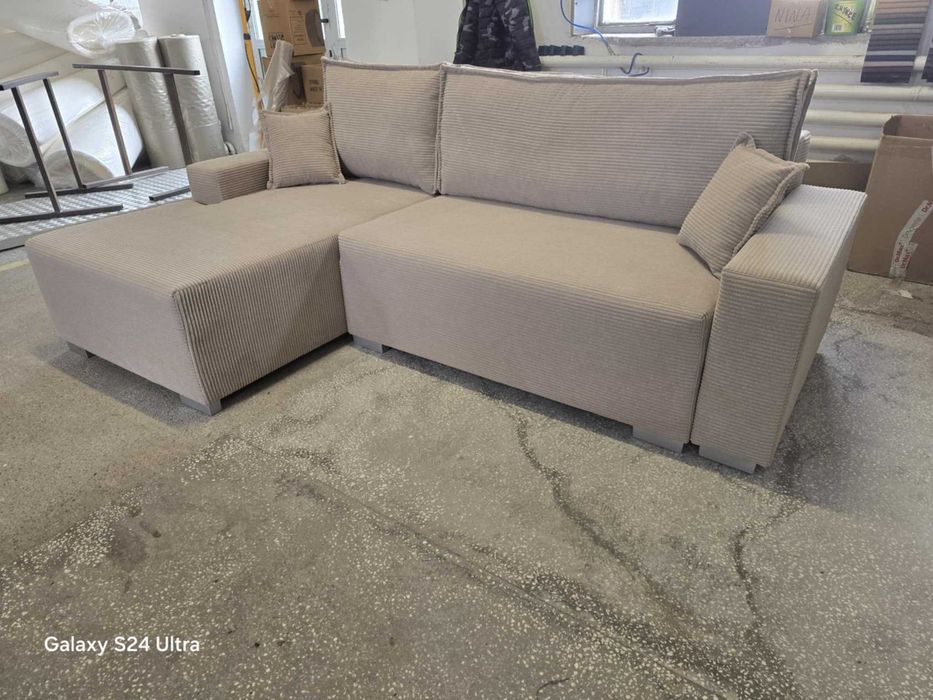 WYGODNY narożnik RELAX na sprężynach prosto od producenta.