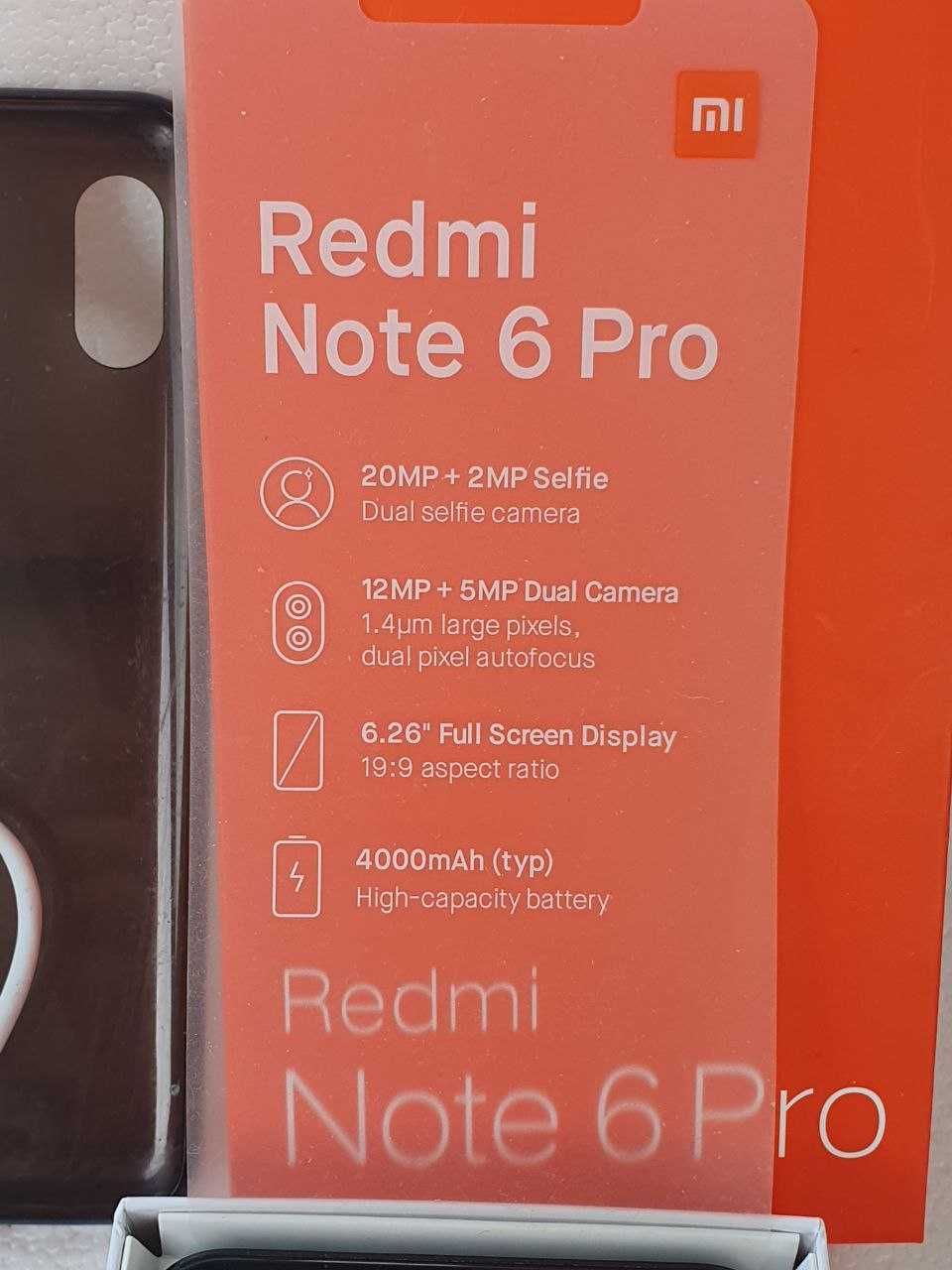 Смартфон Xiaomi Redmi Note 6 pro 4/64, телефон Xiaomi робочий