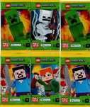 20 X saszetka Lego  MINECRAFT Trading Card 120 karty